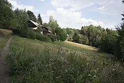 Hranice - pohled na část obce