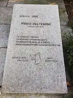 Kenotaf Marie Valterová (1921–1945)[1]