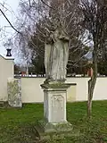 Hrušovany nad Jevišovkou - socha sv. Jana Nepomuckého 01.jpg