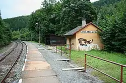 Stav zastávky v roce 2008