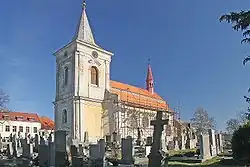 Barokní kostel svatého Václava