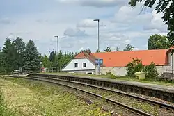 Nástupiště zastávky