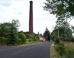 Hudcov, Všechlapská 102, komín bývalé vápenky.jpg