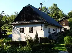 Vesnická usedlost v Hudči