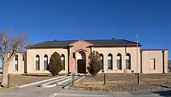 Budova okresního soudu v Sierra Blanca