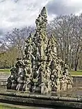 Hugenottenbrunnen v Erlangenu