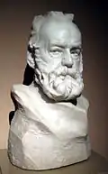 Auguste Rodin, Bysta Victora Huga, mramor