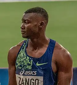 Muži - Hugues Fabrice Zango 18,07 m Ano