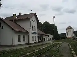 Nádraží v Humpolci