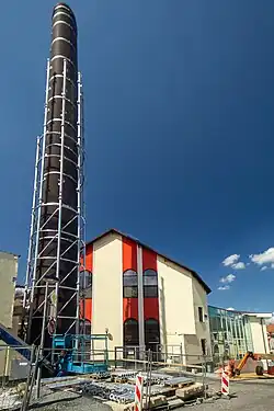 Stavba nosné konstrukce (srpen 2020)