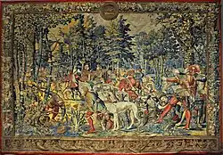 Lovy císaře Maxmiliána (1531), Louvre