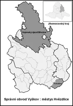 Nové Hvězdlice na mapě