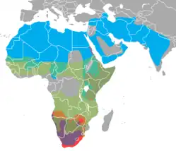 Areál rozšíření