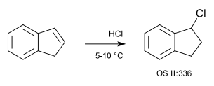 Hydrochlorace indenu