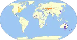 Areál rozšíření