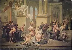 Opona Národního divadla – nejznámější dílo Vojtěcha Hynaise