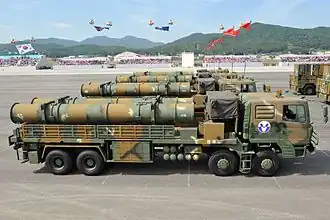 Pozemní verze střely Hyunmoo III