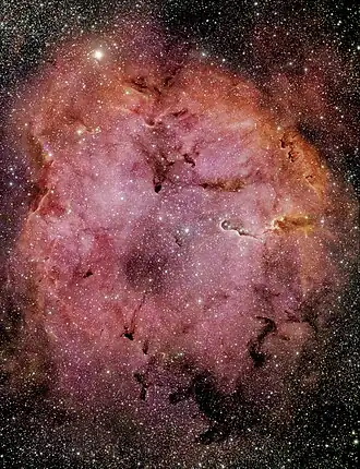 Amatérský snímek IC 1396