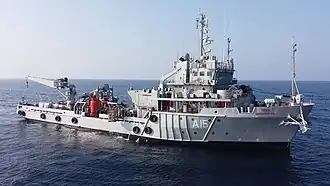 INS Nireekshak (A15) v roce 2021