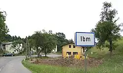 Katastrální území Ibm v obci Eggelsberg