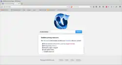 GNU IceCat 38.3.0 na Trisquelu