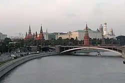 Pohled přes řeku Moskvu