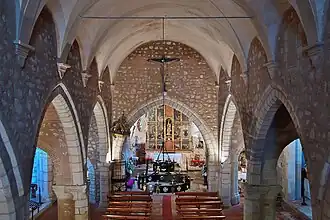 Kostel Santa Maria, vnitřek