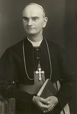 Biskup Ignác Arnož (cca 1937)