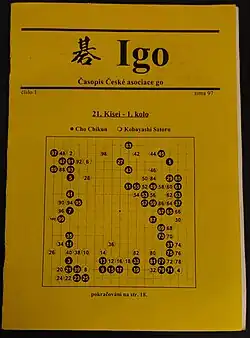 Časopis, který byl vydáván Českou asociací go