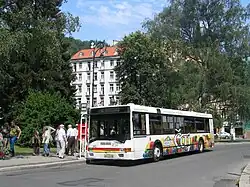 Ikarus 412 v Karlových Varech