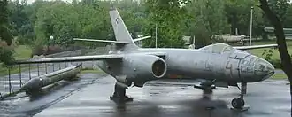 Základní verze Il-28 v polských barvách