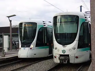 Odlišná spřáhla vozů Citadis-302