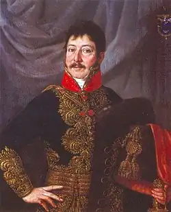 Štěpán II. Illesházy (1762–1838), poslední člen rodu