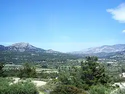 krajina na jihu ostrova