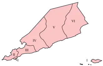 Mapa administrativního dělení