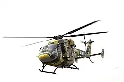 Indický armádní vrtulník HAL Dhruv