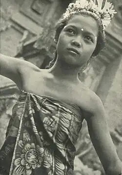 Indonéská tanečnice