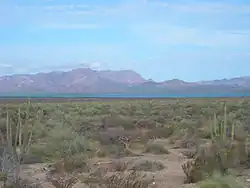 Pohled na ostrov z pevniny