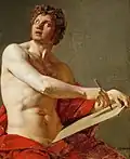Jean Auguste Dominique Ingres: Akademická studie