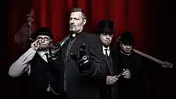 Kapela Insania na promo fotografii k albu GRRRotesky (2022). Zleva: Klíma, Poly, Tudy, BlackDrum