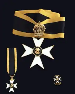 Insigne Řádu sv. Jiří - evropského řádu Domu Habsbursko-Lotrinského