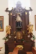 Oltář sv. Jana Nepomuka
