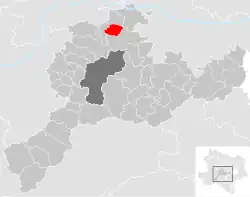Inzersdorf-Getzersdorf na mapě