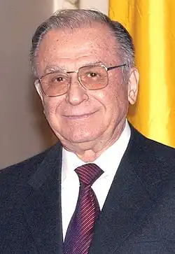 Ion Iliescu (14. října 2004)