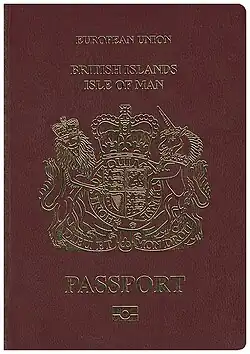 Manský cestovní pas