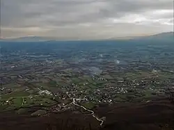 Letecký pohled na Istok