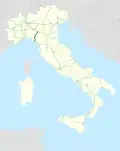 Italia - mappa autostrada A15