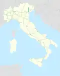 Italia - mappa autostrada A27