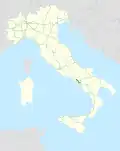 Italia - mappa autostrada A30