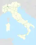 Italia - mappa autostrada A8